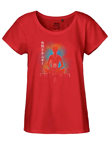 Senjutsu Power - japan, anime, manga, chakra, sen, sen-jutsu, natur - Fairtrade Girl Shirt