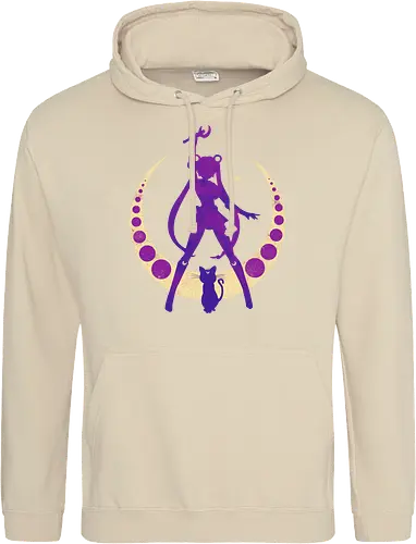 Champion of Justice - sailor, moon, cat, bunny, girl, moonstone, anime, manga, tuxedo - Standard Hoodie