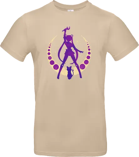 Champion of Justice - sailor, moon, cat, bunny, girl, moonstone, anime, manga, tuxedo - Standard T-Shirt