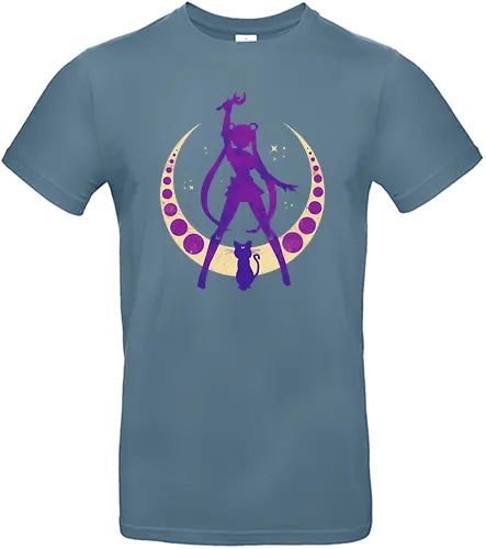 Champion of Justice - sailor, moon, cat, bunny, girl, moonstone, anime, manga, tuxedo - Standard T-Shirt