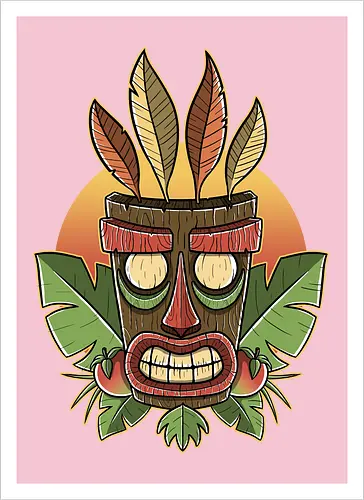 Tiki Sunset