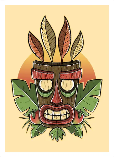 Tiki Sunset