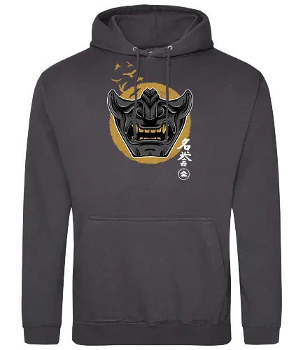 The way of the warrior - samurai, oni, oni mask, maske, japan, Japanese Art - Standard Hoodie