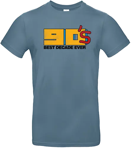 Best decade ever - 90s, tv, music, mashup - Standard T-Shirt