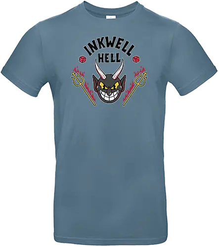 Inkwell club - stranger, Eddie, mashup, gaming, Hellfire - Standard T-Shirt