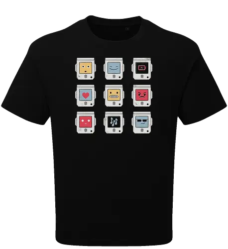 Robotic emojis