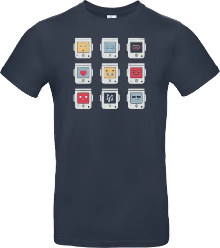 Robotic emojis