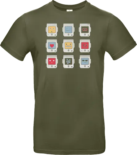 Robotic emojis