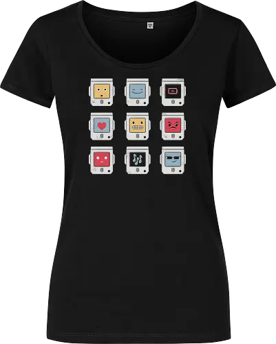 Robotic emojis