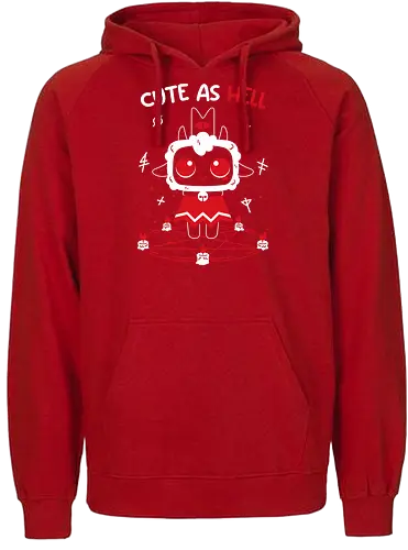 Cute cult - cult, Lamb, cute, pentagram - Fairtrade Hoodie