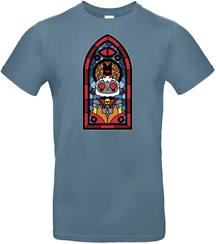 Lamb stained glass - Lamb, Lamm, cult, gaming, indie - Standard T-Shirt