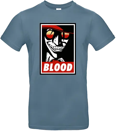 Blood - hellsing, anime, manga, alucard, count alucard - Standard T-Shirt