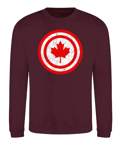 Captain Canada - mcu, fun, canada - Sweatshirt