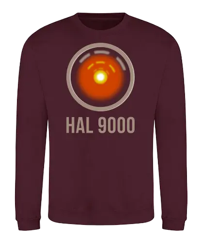 HAL 9000 - supercomputer, 2001: a space odyssey, 2001, stanley kubrick, hal, scifi, science fiction - Sweatshirt