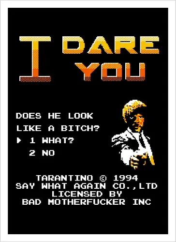 I dare you