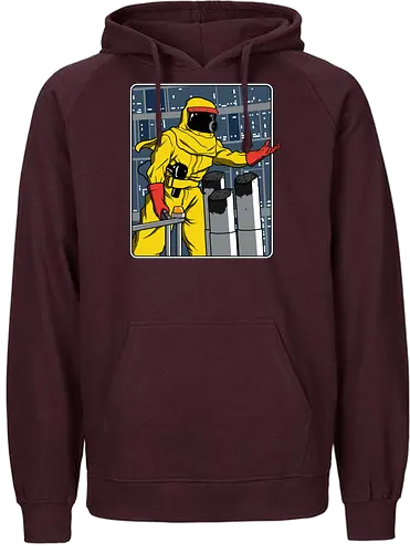 A Match Made in Space - marty mcfly, return to the future, mashup, spock - Fairtrade Hoodie