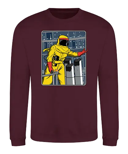 A Match Made in Space - marty mcfly, return to the future, mashup, spock - Sweatshirt