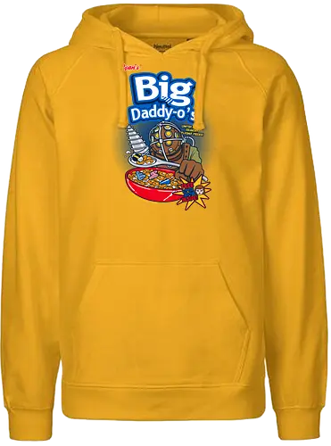 Big Daddy-O's - Gaming, müsli, gaming, game, system shock, mashup, cerl - Fairtrade Hoodie
