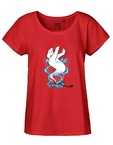 Busted - movie, film, bill murray, classic movie, horror, ghost, buster, busted - Fairtrade Girl Shirt