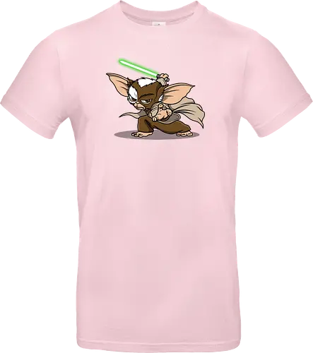 Master Mogwai - mogwai, gremlins, Alien, mashup, lightsaber, master - Standard T-Shirt