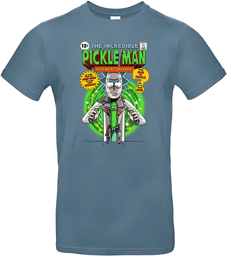 Pickleman - pickle rick, pickle, adult, cartoon, trickfilm, zeichentrick - Standard T-Shirt