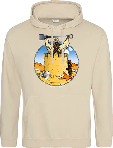 Sand castle people