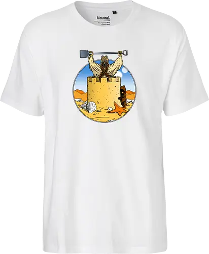 Sand castle people