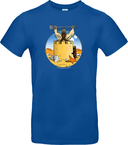 Sand castle people