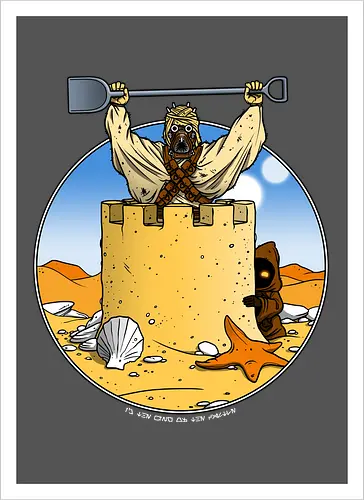 Sand castle people