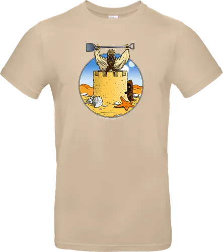 Sand castle people