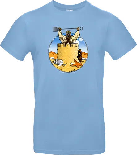 Sand castle people