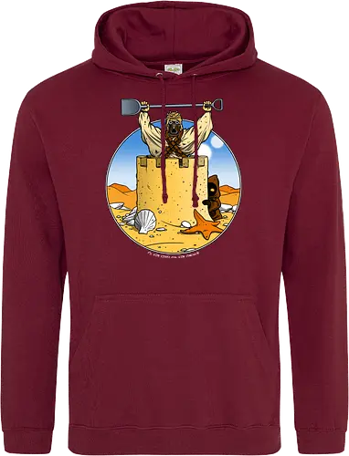 Sand castle people