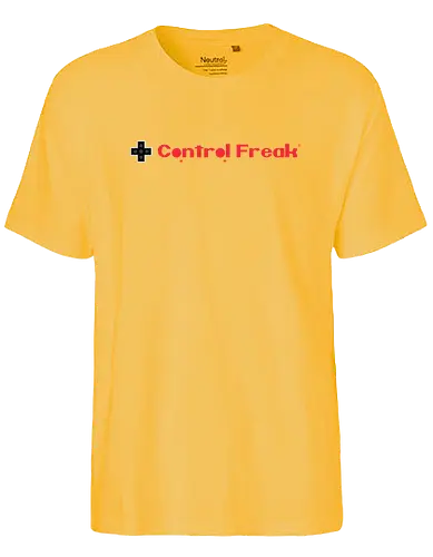 Control Freak - controller, control, videogames, konsole, freak - Fairtrade T-Shirt