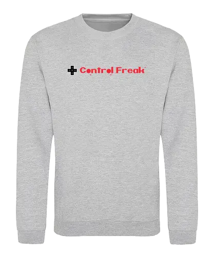Control Freak - controller, control, videogames, konsole, freak - Sweatshirt