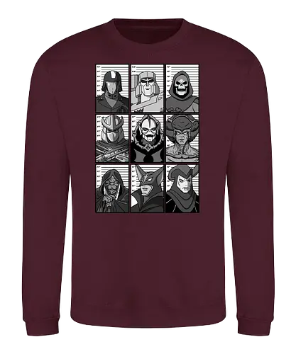 Saturday Morning Villains - villain, tv, kindheit - Sweatshirt