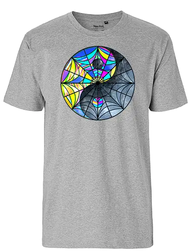 Mood Swing - Yin Yang, enid, goth, dark, weComiconsoleday - Fairtrade T-Shirt