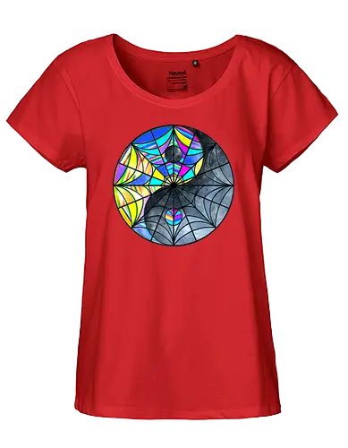 Mood Swing - Yin Yang, enid, goth, dark, weComiconsoleday - Fairtrade Girl Shirt