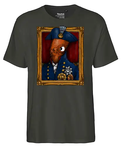 The Admiral - it's a trap, space, space opera, art - Fairtrade T-Shirt