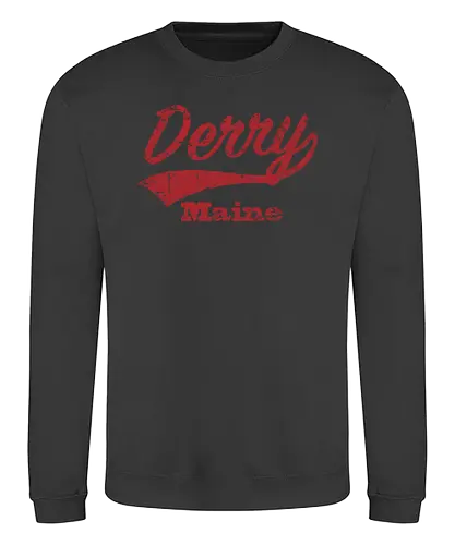 Derry - college, city, king, horror, stephen, maine, usa - Sweatshirt