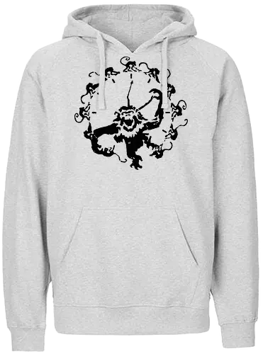 Monkeys (12) - monkeys, 90s, sci fi, science fiction, timetravel, zeitreise - Fairtrade Hoodie