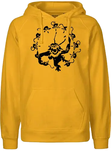 Monkeys (12) - monkeys, 90s, sci fi, science fiction, timetravel, zeitreise - Fairtrade Hoodie