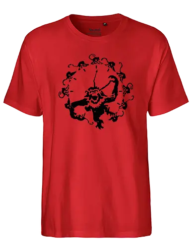 Monkeys (12) - monkeys, 90s, sci fi, science fiction, timetravel, zeitreise - Fairtrade T-Shirt