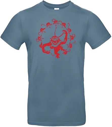 Monkeys (12) - monkeys, 90s, sci fi, science fiction, timetravel, zeitreise - Standard T-Shirt