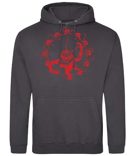 Monkeys (12) - monkeys, 90s, sci fi, science fiction, timetravel, zeitreise - Standard Hoodie