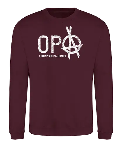 OPA - expanse, outer planets alliance, anarchy, anarchie, sci fi, science fiction, space, solar system, sonnensystem, rocinante - Sweatshirt