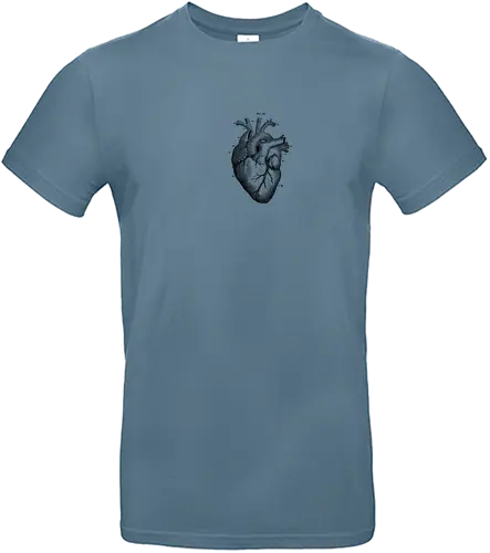 Herz - herz, medizin, zeichnung, anatomie, anatomy, drawing - Standard T-Shirt