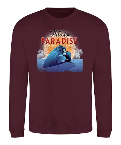 Fhloston Paradise - element, 90s, sci fi, science fiction, 5th - Sweatshirt