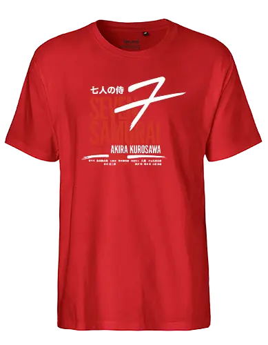 7 Samurai - sieben samurai, samurai, ronin, japan, nippon, movie, film, classic movie - Fairtrade T-Shirt
