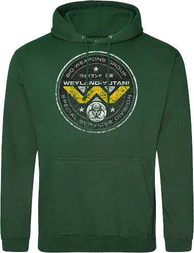 Weyland - Yutani Bio Weapons - alien, weyland, yutani, corporation, biohazard, biowaffe, sci fi, science fiction, horror - Standard Hoodie