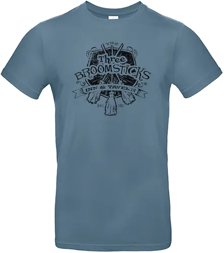 Three Broomsticks - magic, magie, wizard, besen, bär, broomstick, hotel, inn - Standard T-Shirt
